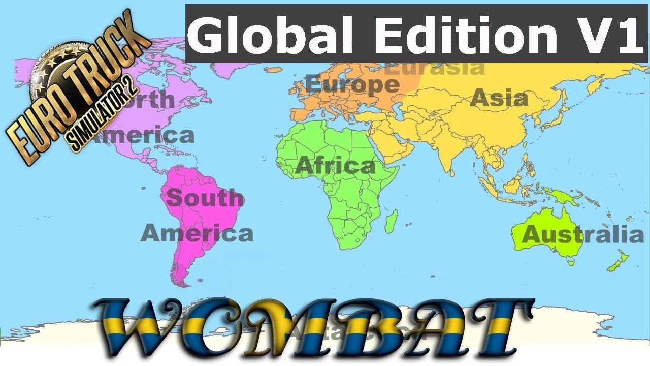 1.35 - Global Big Map - Promods, ROS, EAA, Australia, Antarctica, Afromap, PJ Indo... - YouTube