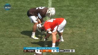 Tufts vs RIT | Faceoff Highlights | D3 National Championship | Mens College Lacrosse | 5/26/24