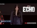 Marvel Studios ECHO presentation with Alaqua Cox, Vincent D&#39;Onofrio &amp; cast - September 10, 2022