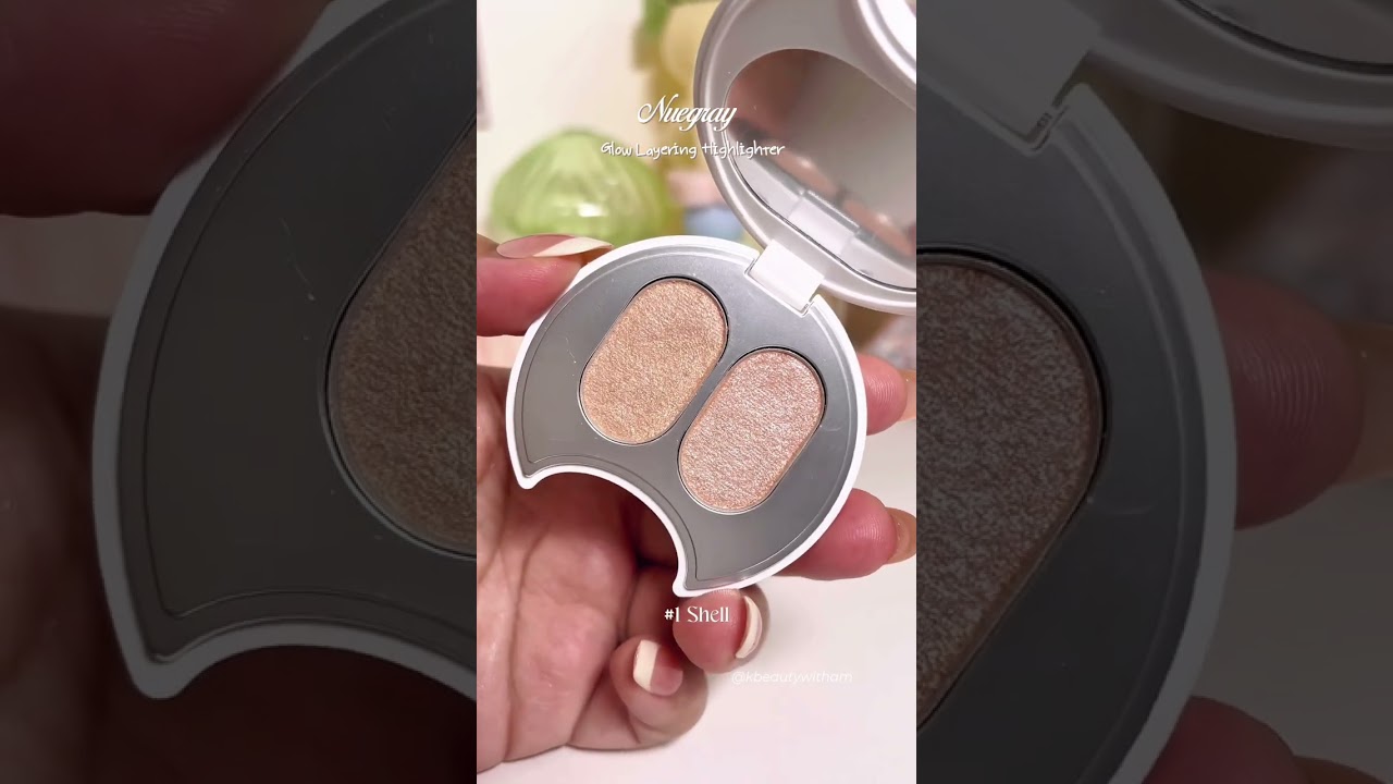 Nuegray Glow layering Highlighter in shell 