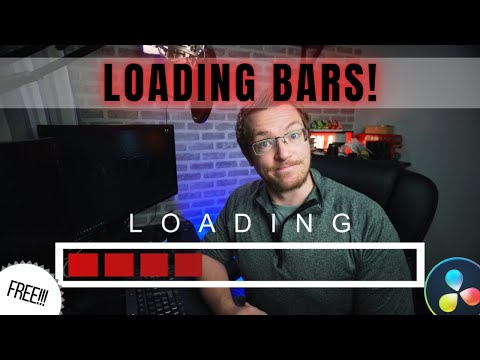 FREE (and premium!) Loading/Progress Bars for Davinci Resolve 16