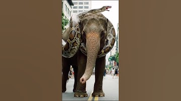 Python attacks big elephant in the city