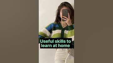 Useful SKILLS to learn at home #skills #tips #aesthetic
