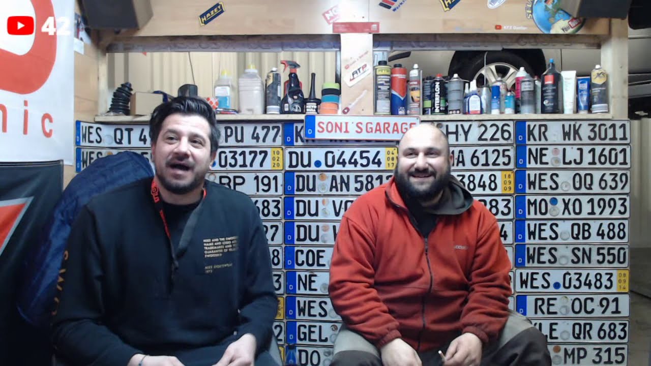 Sonis Garage der Samstag Abend Livestream Talk mit Kfzfuzies