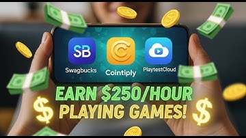 Earn $250 Hour Playing FREE Games on Your Phone! [ Apps To Make Money Online ]