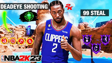 NBA 2K23 KAWHI LEONARD BUILD - 6