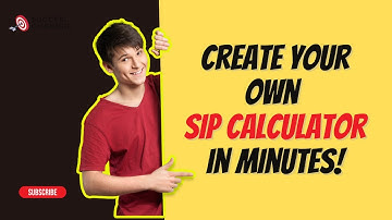 Create Your Own SIP Calculator Without Coding | Easy Tutorial