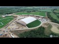 Leicester City F.C Training Ground -  Extended drone footage and construction progress - June 2020