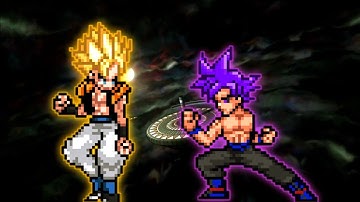 Gogeta TP OP(All Form)(New) VS Goku 1000 Year old in Jump Force Mugen