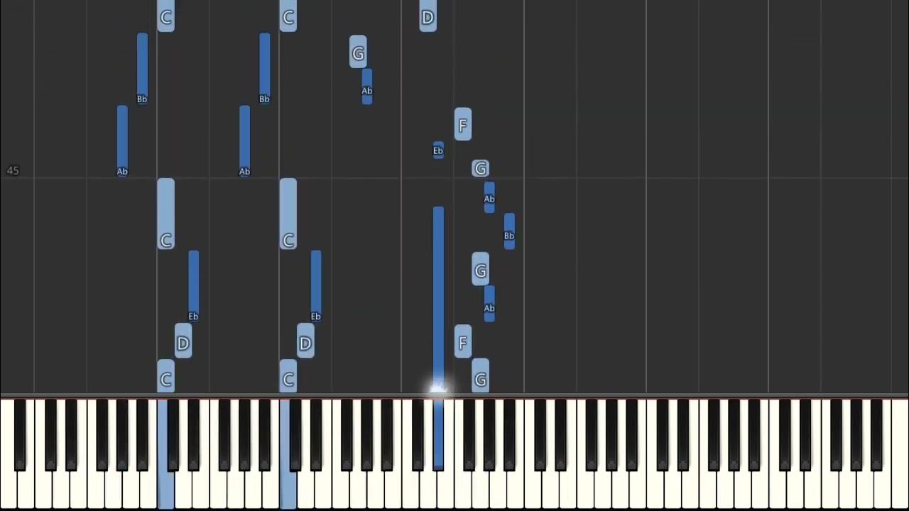 Johann Sebastian Bach Sleepers, Awake Wachet Auf Easy Piano Tutorial synthesia piano facile Johann Sebastian Bach Sleepers, Awake Wachet Auf Easy Piano Tutorial synthesia piano facile