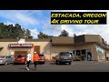 Estacada, Oregon | 4k Driving Tour | After Stage 3 Evacuation