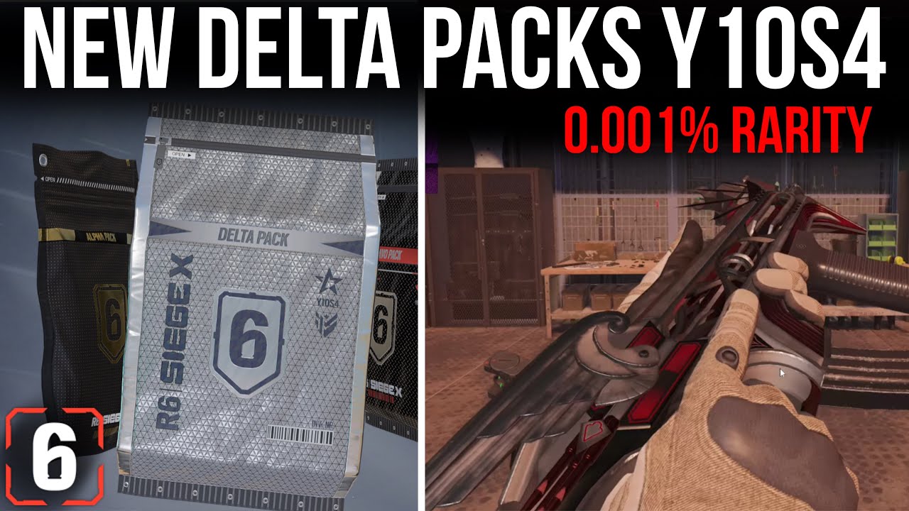 NEW Delta packs with 0.001% Chance Mythical! Rainbow Six Siege - YouTube
