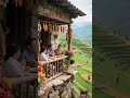 Green Terraces &amp; Wooden House | Stunning Panorama with Family | #TravelVlog #Nature