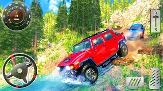 Dirt Jeep Track Offroad Drive Simulator - 4x4 Mountain  Hummer Truck - Android GamePlay screenshot 1