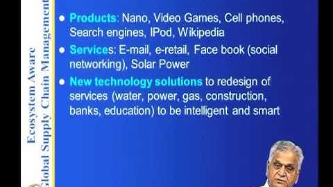 Mod-03 Lec-14 Innovations in Supply Chain Ecosystem