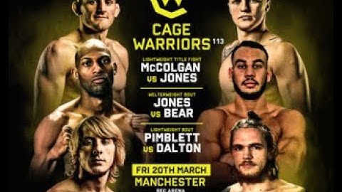 Highlights Cage Warriors MMA | UFC Fight Pass