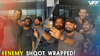 Enemy - Shoot Wrapped Up! | Vishal | Arya | Anand Shankar | Thaman Image