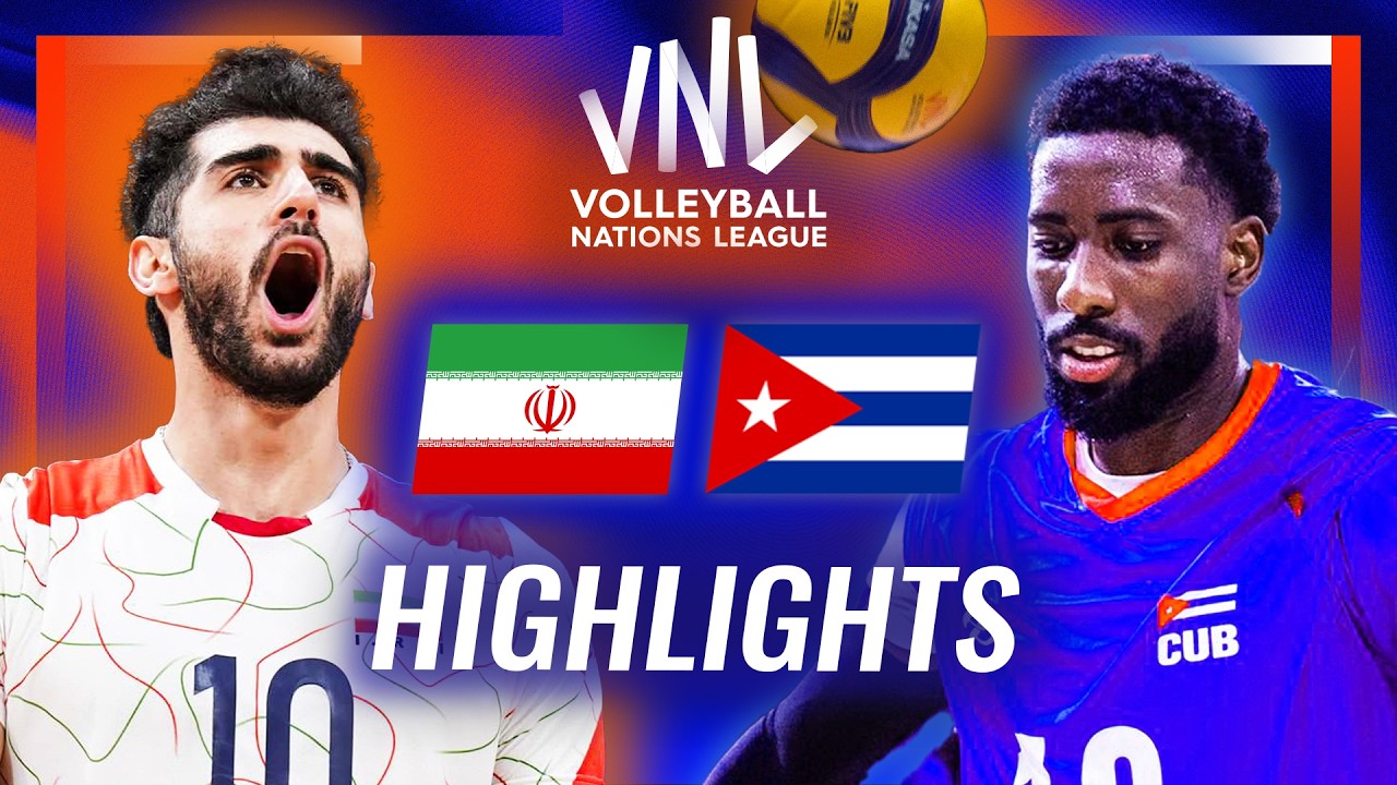 Iran ๐ฎ๐ท vs. Cuba ๐จ๐บ - Highlights | Week 2 | Men's VNL 2026
