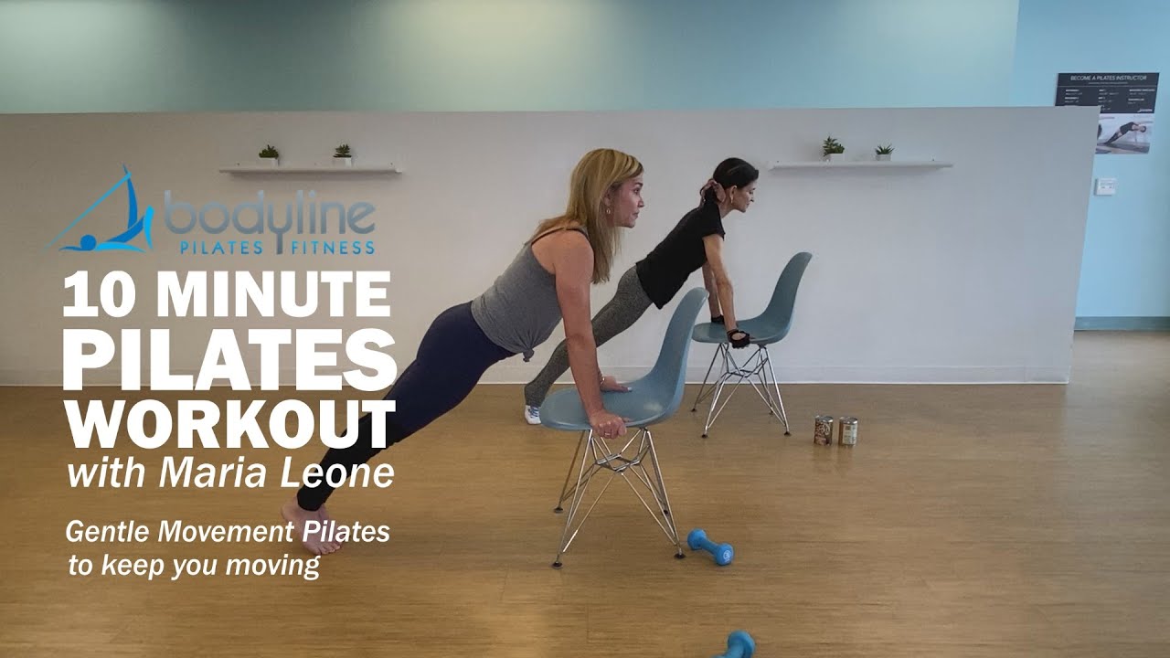 10Minute Pilates Gentle Movement Pilates Exercise Pilates at Home