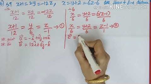 Class 12 | Ex6.5- 2,5,6 | MP 63 |Maths | How to find skew or parallel lines & distance between them