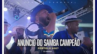 PORTELA 2027 - ANNOUNCING THE WINNING CARNIVAL SAMBA