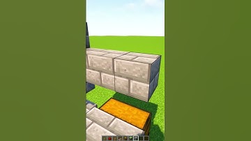 Secret Wall Chest in Minecraft! #shorts