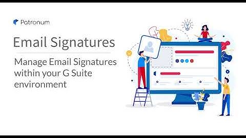 How to Create a Gmail Email Signature with Images, Social Icons and Logo - Patronum