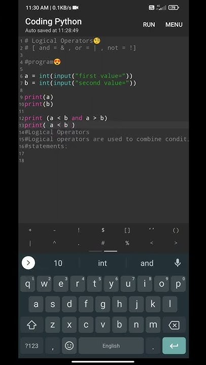 What is Logical Operators | Python - YouTube image.