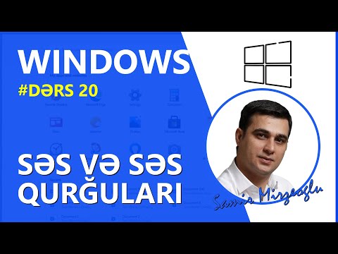 Video: Windows 8-də səs sürücülərimi necə yeniləyə bilərəm?