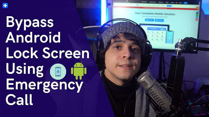 How to bypass samsung lock screen using emergency call