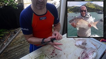 How to ADEQUATELY fillet a snapper