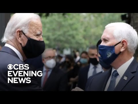 Biden and Trump honor 9/11 with memorial visits