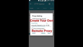 Create Your Own Remote Proxy For HTTP injector screenshot 5
