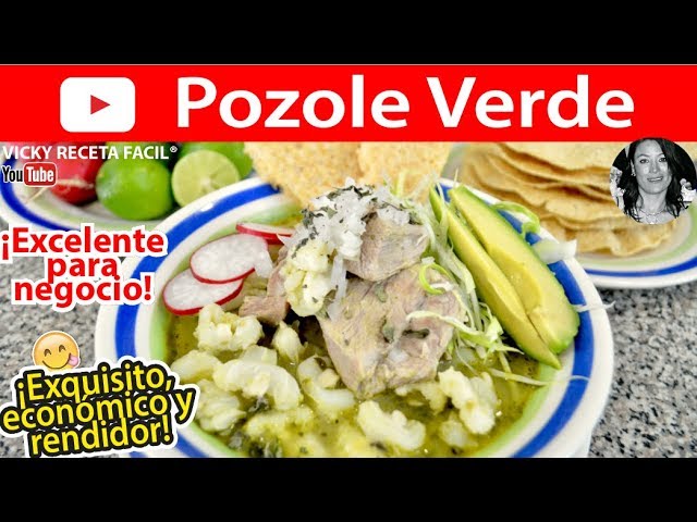 POZOLE VERDE | Vicky Receta Facil | VICKY RECETA FACIL