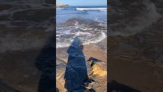 Ay ay que me mojo los 👣 #mojar #pies #playa #cantabria#Langre