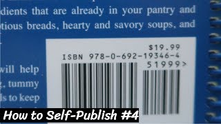 How To Self Publish | Video 4 of 5 | ISBN\/Barcode \& LCCN?