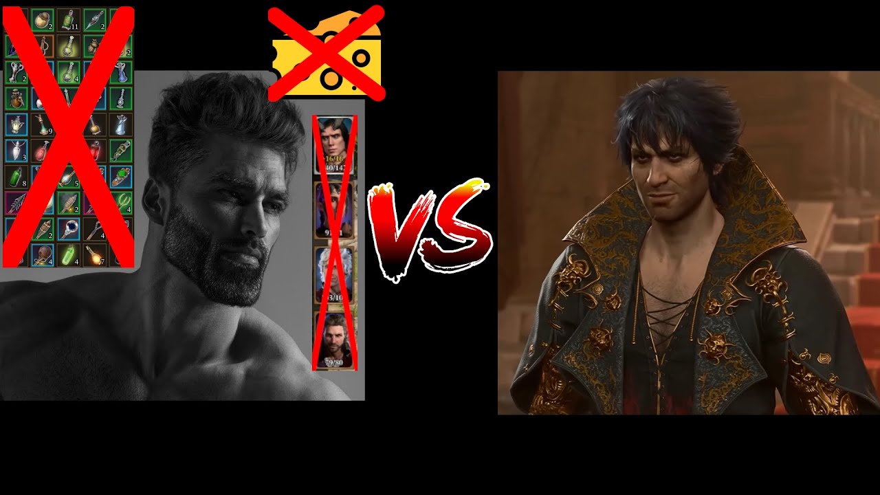 True Solo Tactician - Gortash Boss Fight (Hardmode, All Watchers Alive) - Baldur's Gate 3