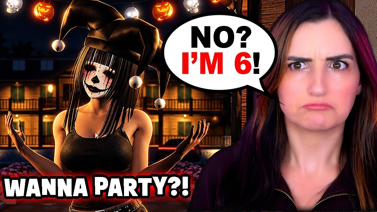 My Parents Left Me HOME ALONE on Halloween...