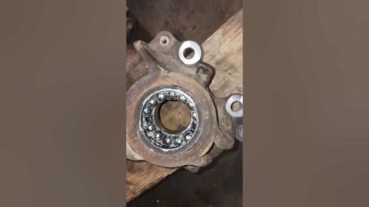 2014 Ford Escape hub bearing removal part 1 - YouTube