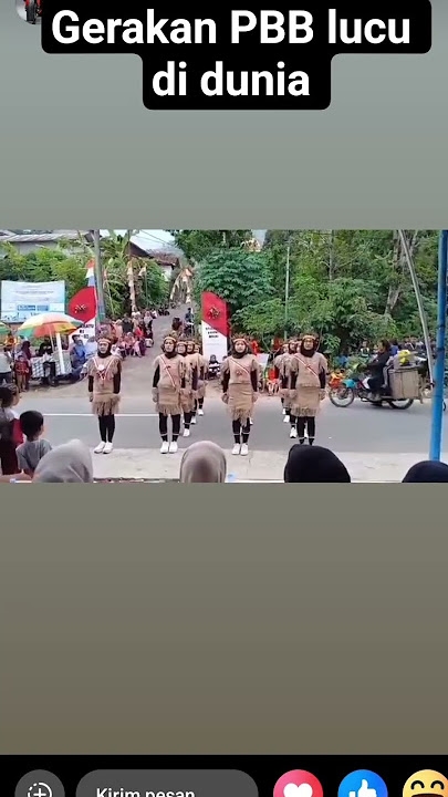 lucu gerakan PBB di perayaan hari kemerdekaan Republik Indonesia