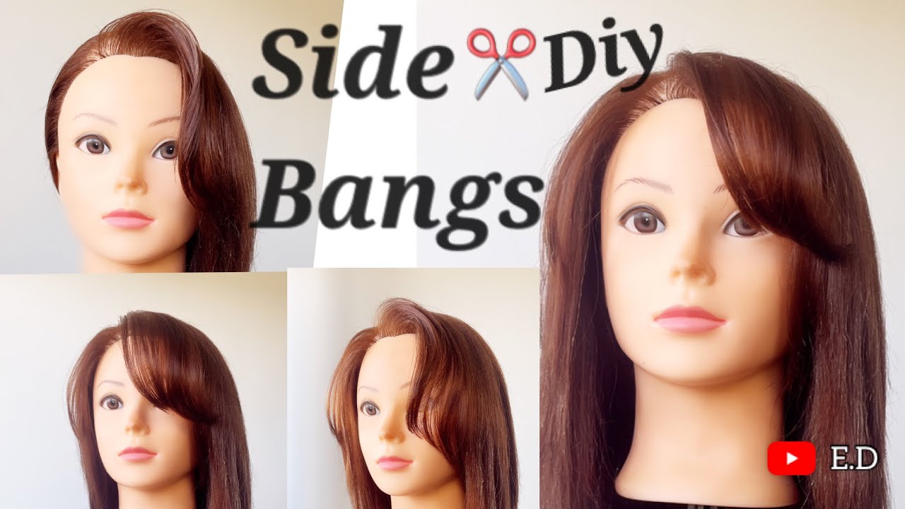 Easy DIY / How to cut Side Bangs/ Flequillo de Lado/ Frange Latérale ...
