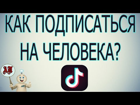 Как подписаться на человека в Тик Токе?