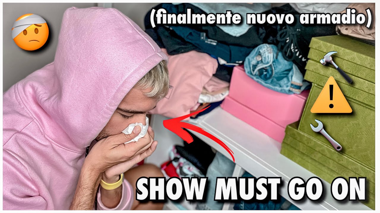 VLOG: STO MALISSIMO MA DEVO CONTINUARE A LAVORARE!