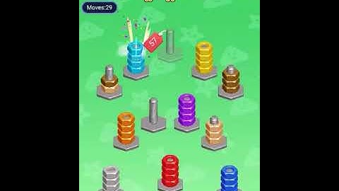 Nut Sort Puzzle Level 1111 - 1120 Walkthrough