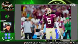 🏈 2024 NFL Draft Prospect: Jared Verse, DE, Florida State