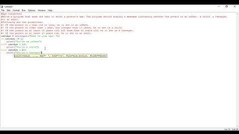 Python #8- Age Classifier