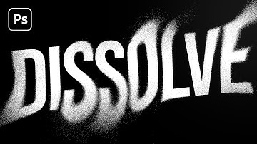 Grunge Dissolving Text Effect | Adobe Photoshop