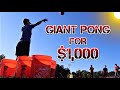 HUGE CASH PRIZE On The Line!  (EXTREME Backyard Pong!)