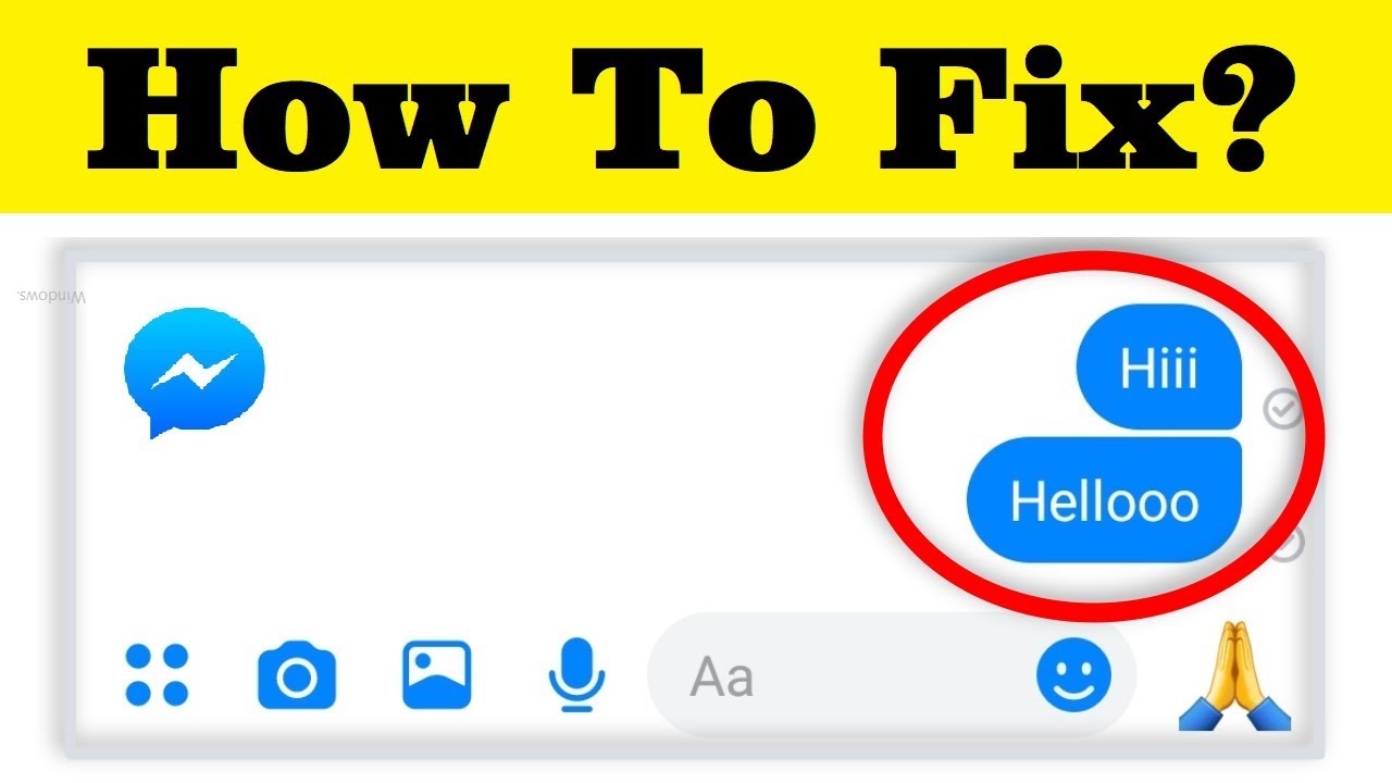 How To Fix Message Not Sending Problem Facebook Messenger || Android Mobile