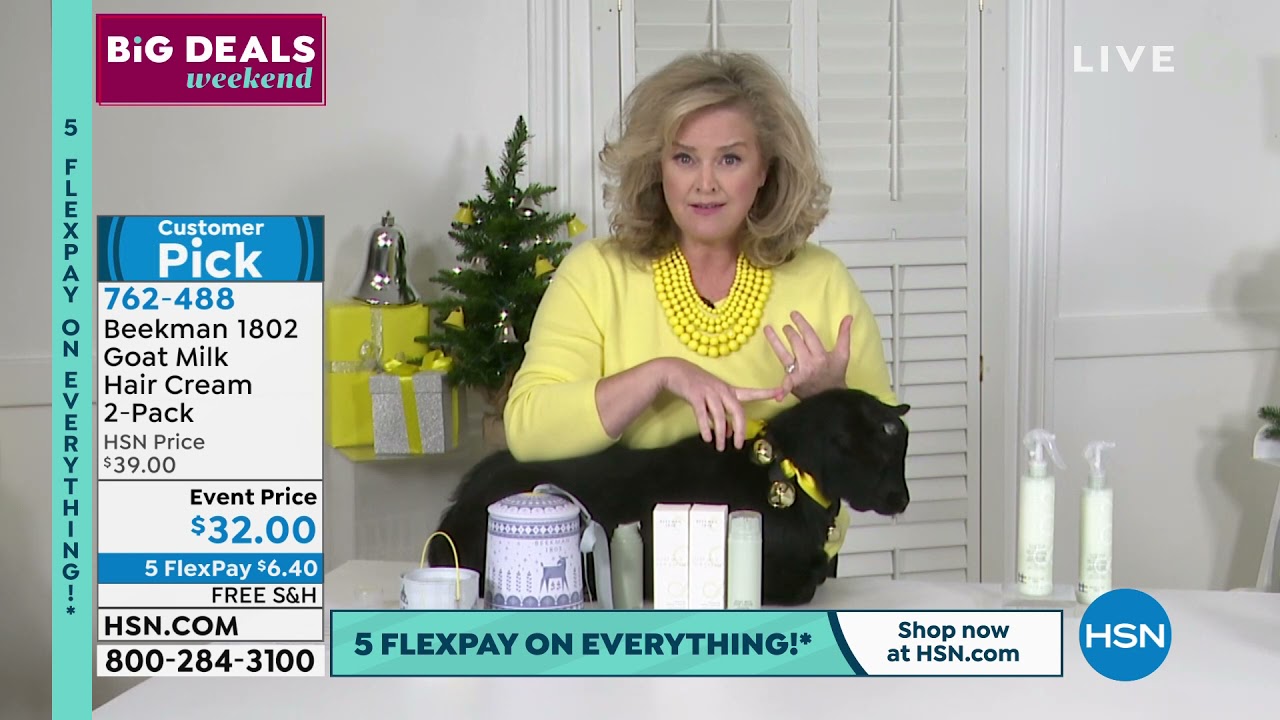 Beekman 1802 Goat Milk Hair Cream 2Pack YouTube